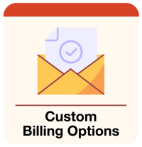 Custom Billing Options card